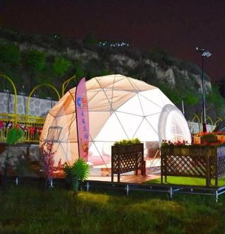 唐山河南球形帐篷-室外浪漫乐园